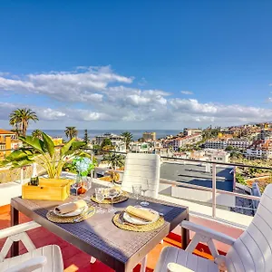 Spacious Penthouse With King-size Bed, Huge Terrace, Ocean & Teide View , Puerto de la Cruz (Tenerife) España